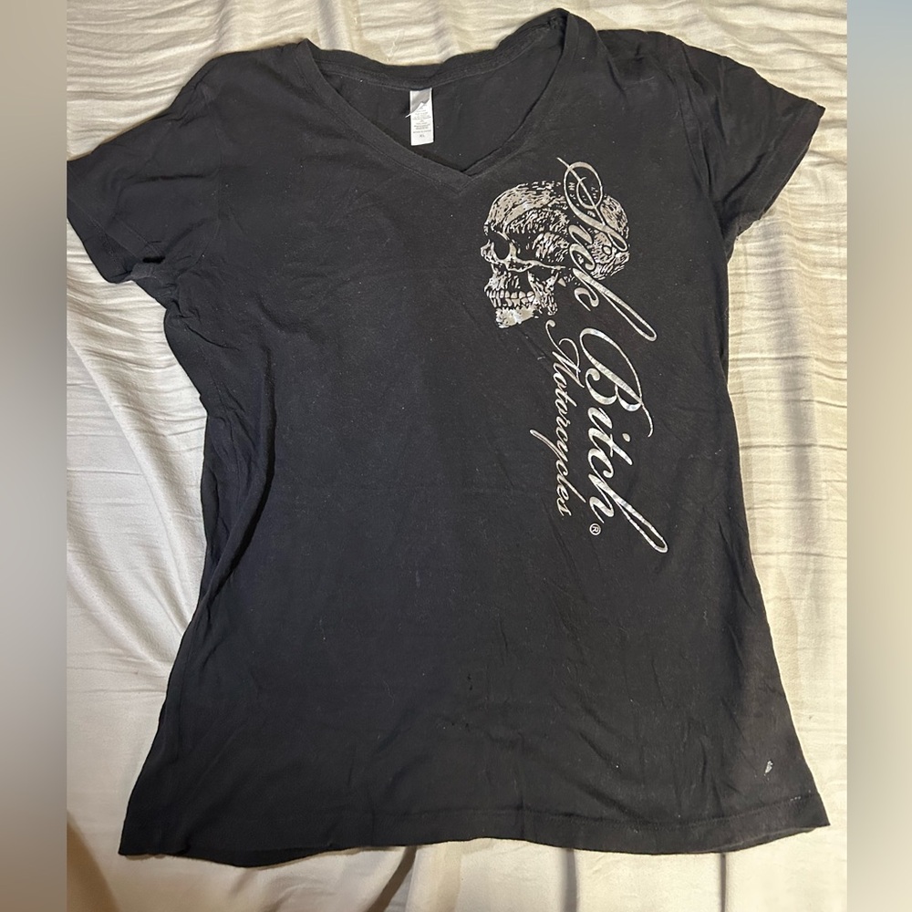 Sick B!tch Motorcycles shirt women’s size XL